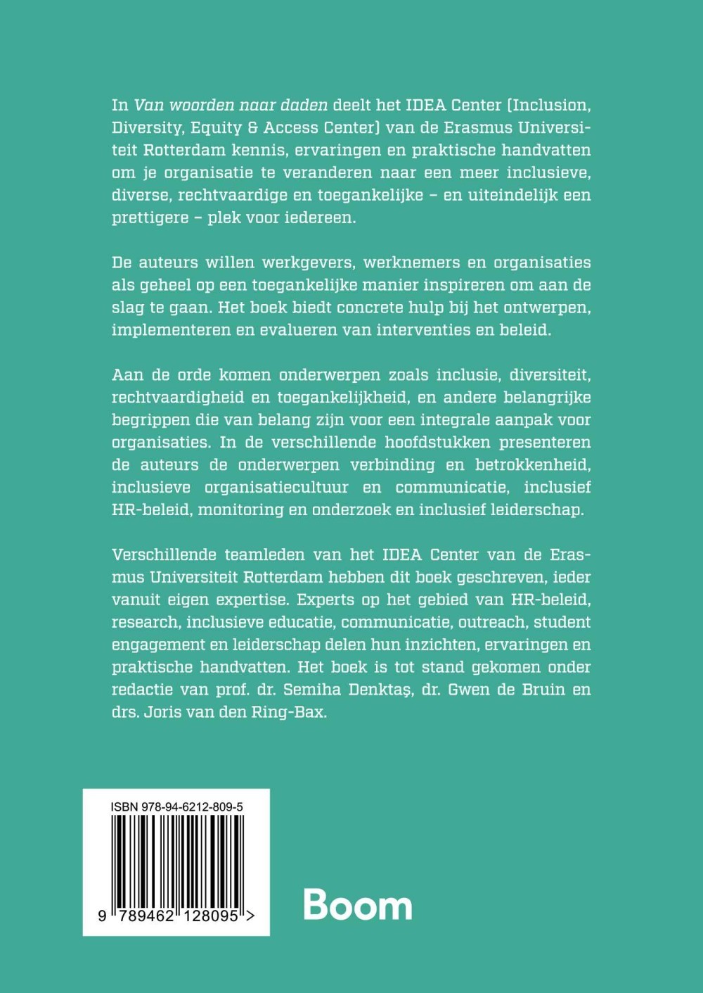 Van woorden naar daden: een handboek voor een inclusieve organisatie
