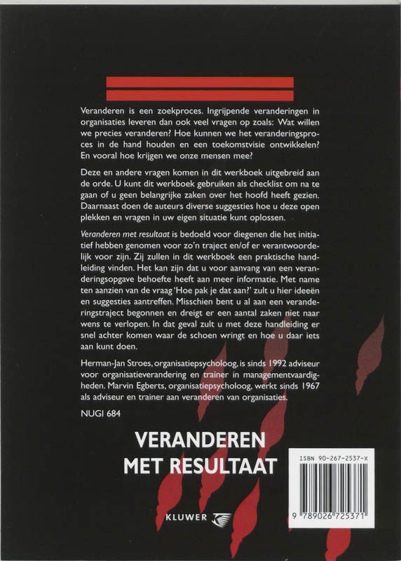 Veranderen met resultaat