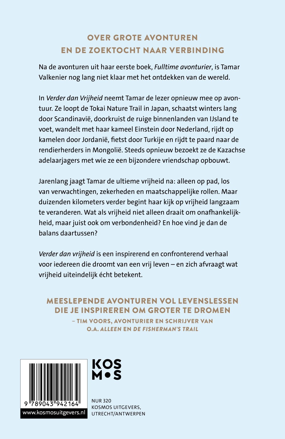 Verder dan vrijheid
