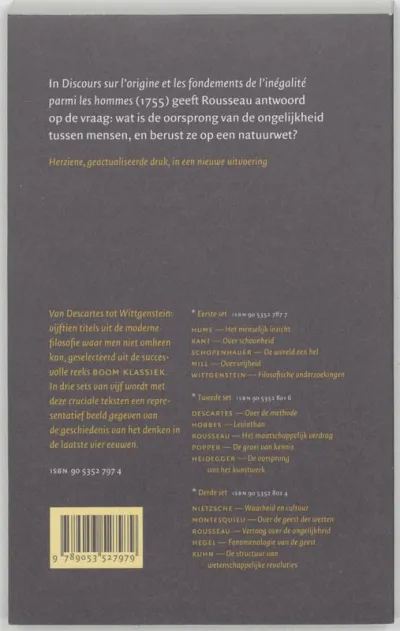 Vertoog over de ongelijkheid