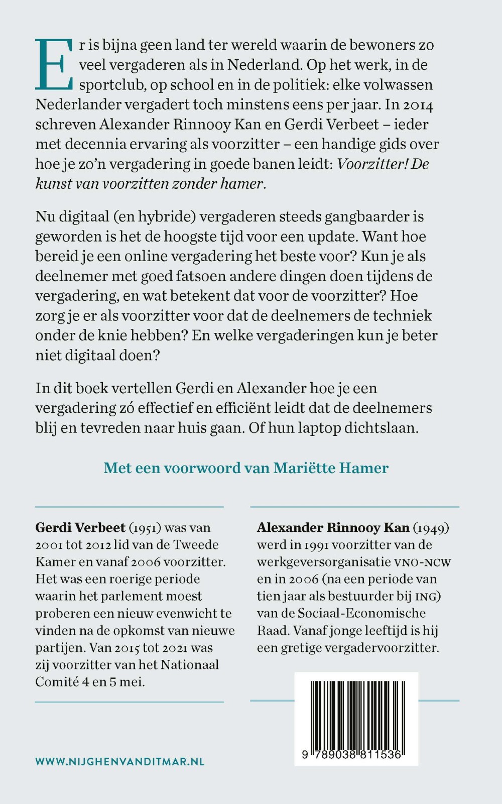 Voorzitter!