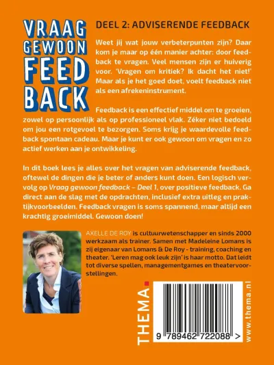 Vraag gewoon feedback 2 | Adviserende feedback