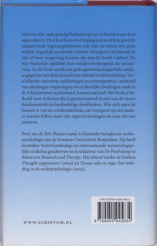 Waarom ik altijd gelijk heb