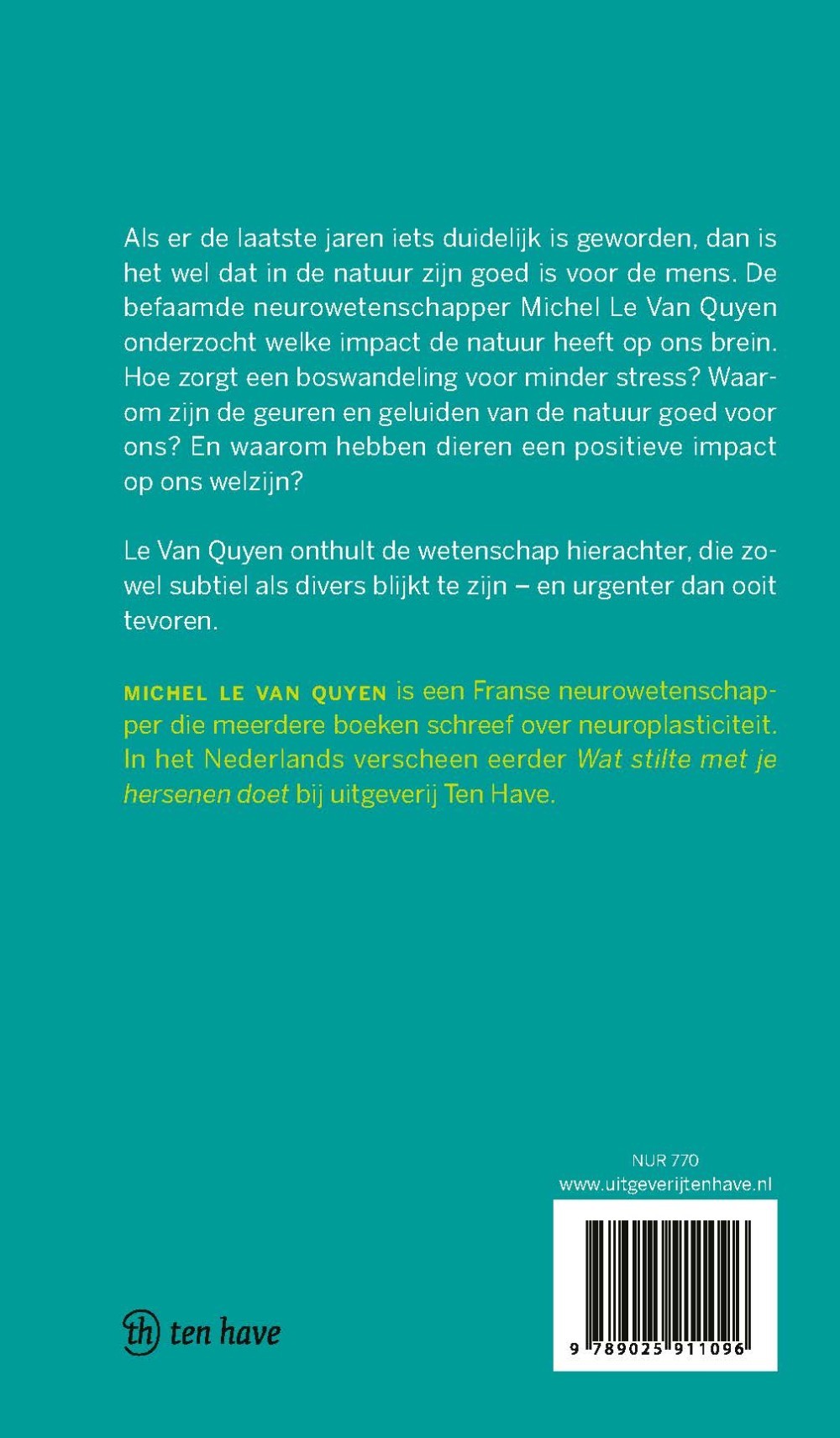 Waarom natuur goed voor je hersenen is