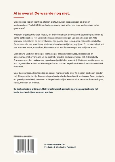 Waarom organisaties falen met AI, en andere niet