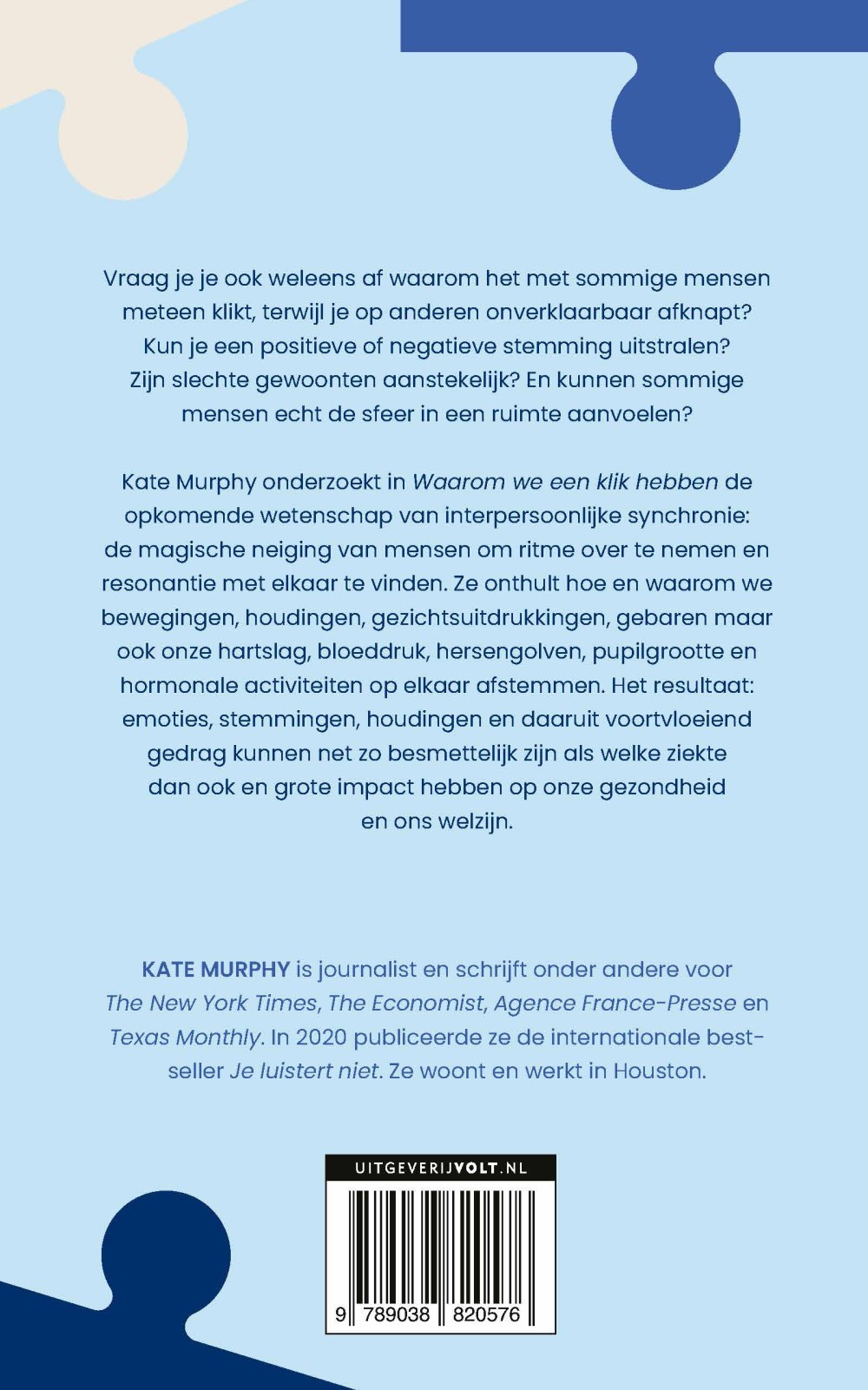 Waarom we een klik hebben