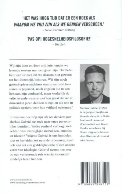 Waarom we vrij zijn als we denken