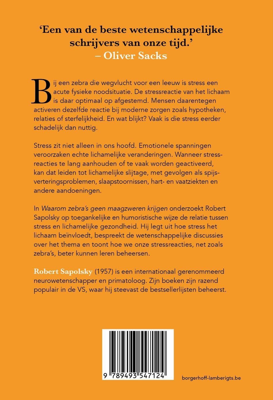 Waarom zebra's geen maagzweren krijgen