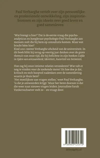 Wat brengt u hier?