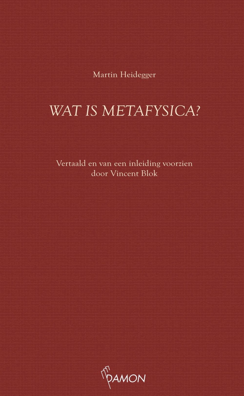 Wat is metafysica?