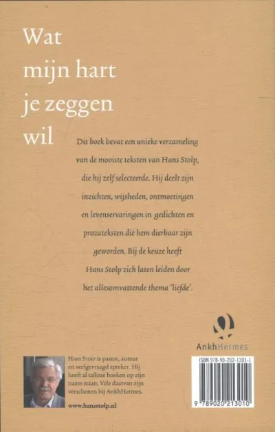 Wat mijn hart je zeggen wil