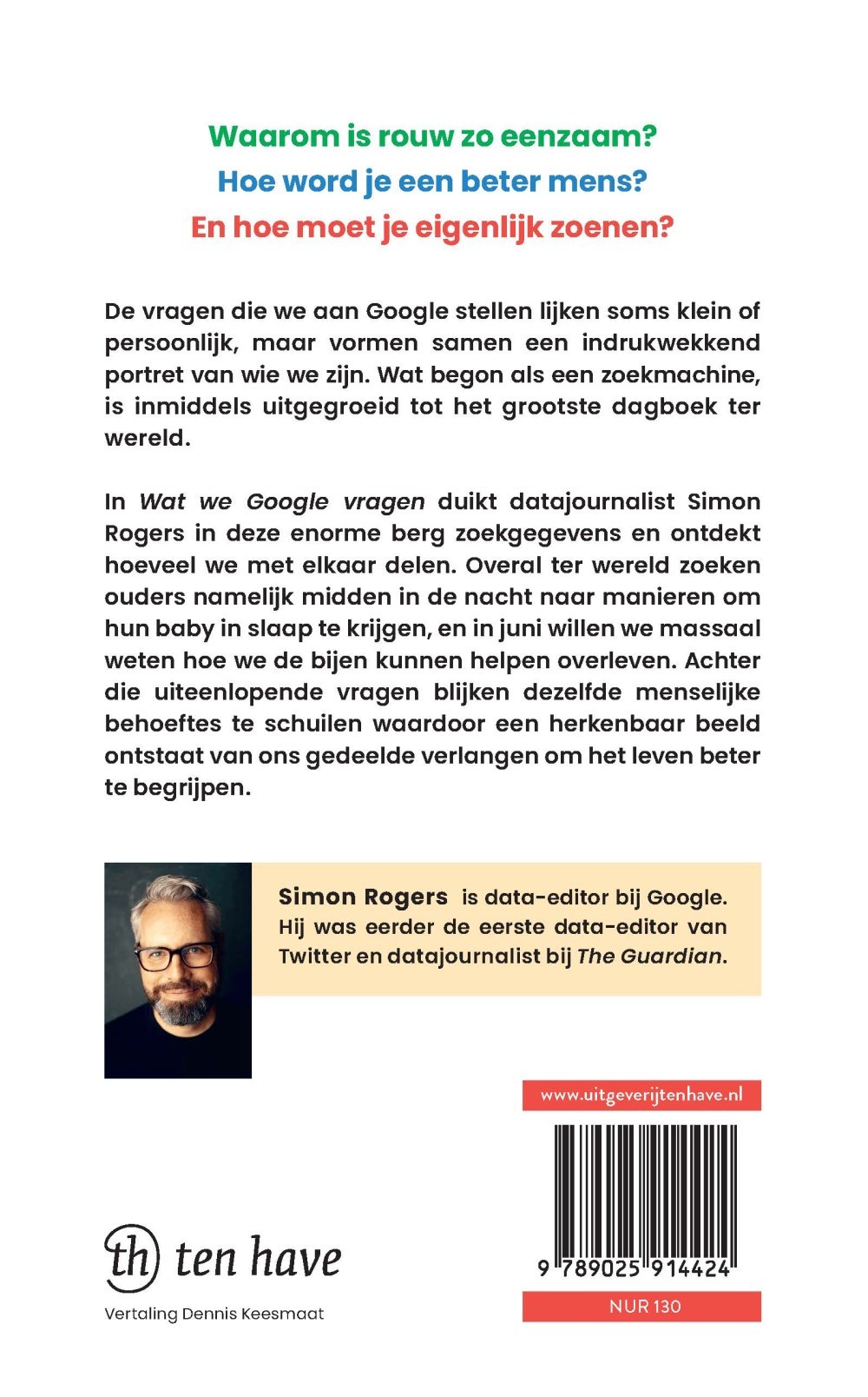 Wat we Google vragen