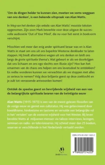 Weg van het denken
