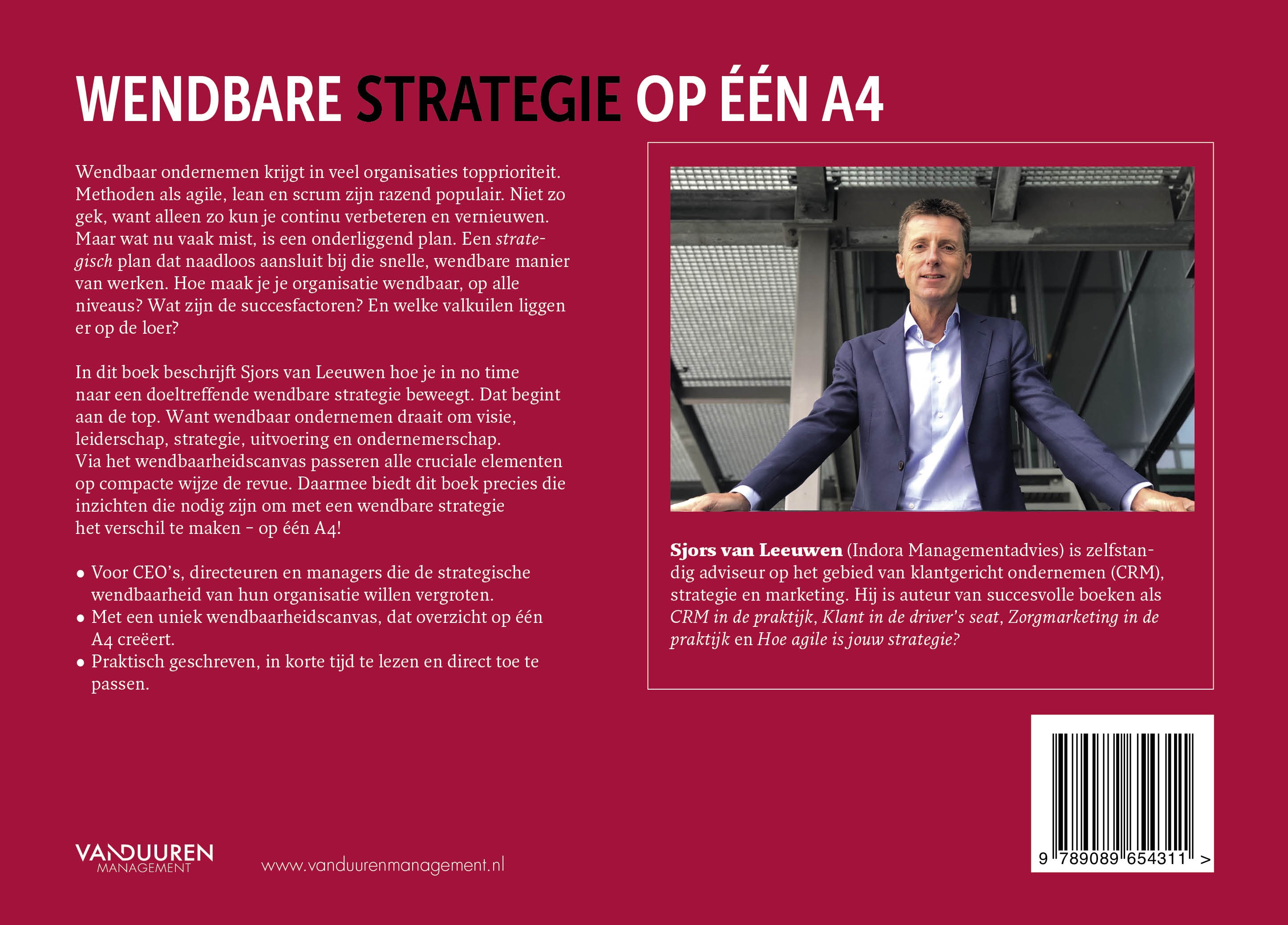 Wendbare strategie op één A4