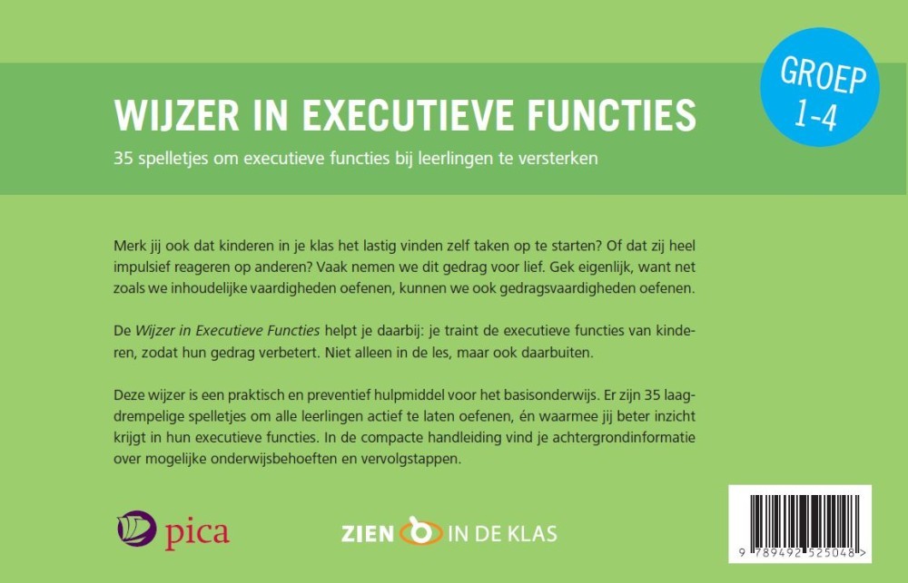 Wijzer in executieve functies - groep 1 tot en met 4