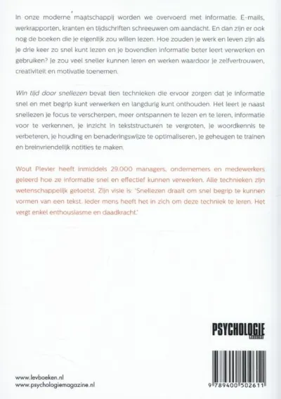 Win tijd door snellezen