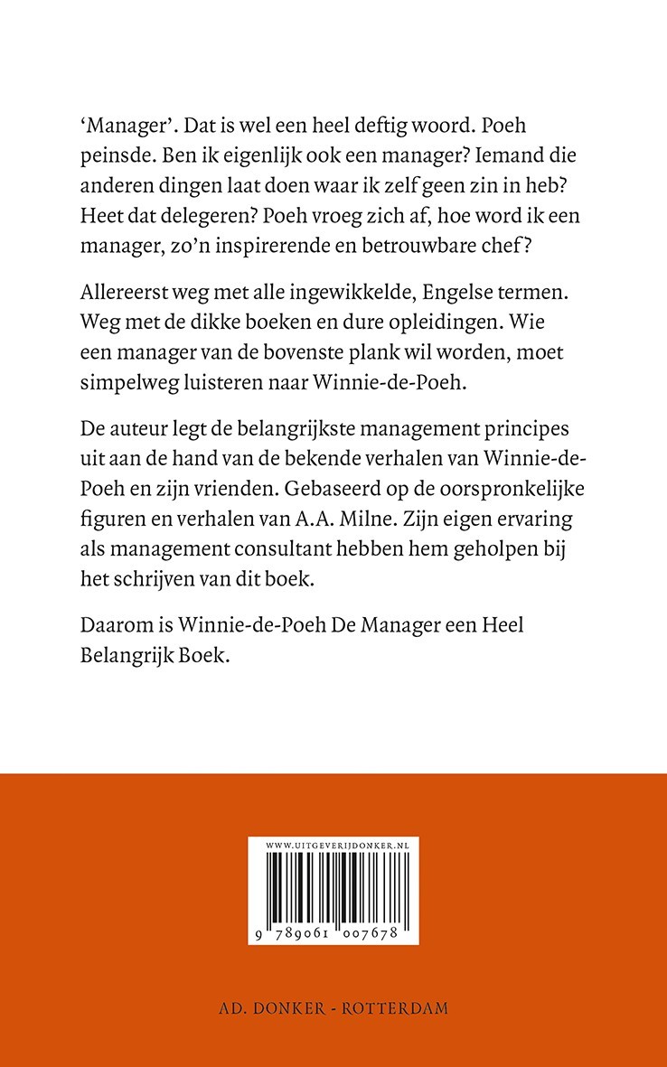 Winnie-de-Poeh de manager