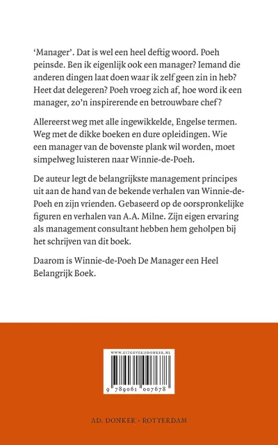 Winnie-de-Poeh de manager