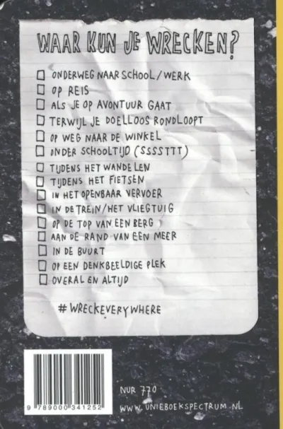 Wreck this journal everywhere