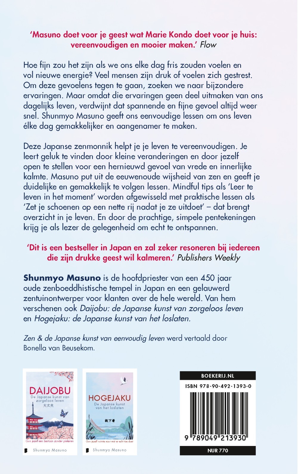 Zen & de Japanse kunst van eenvoudig leven