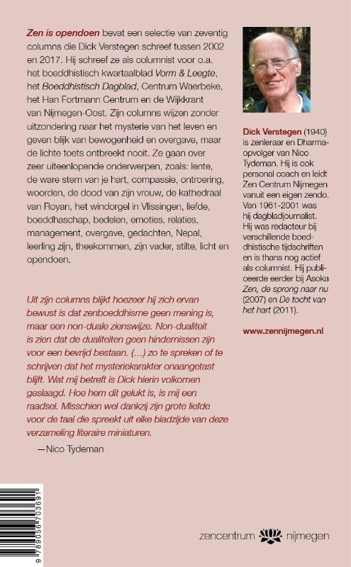 Zen is opendoen