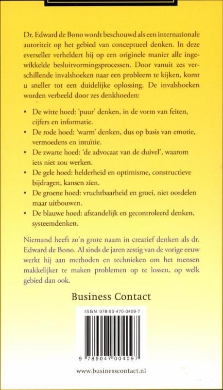 Zes denkhoeden