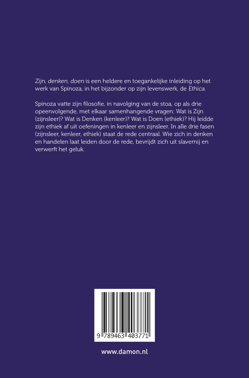 Zijn, denken, doen