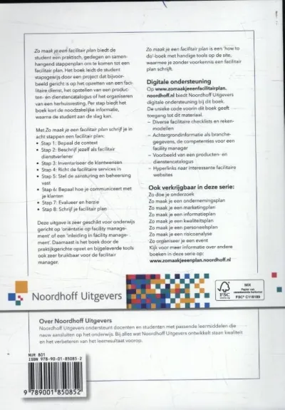 Zo maak je een facilitair plan