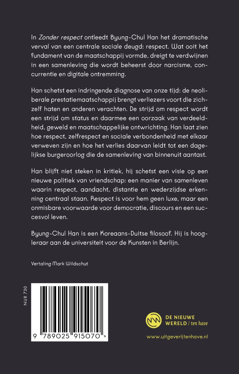 Zonder respect