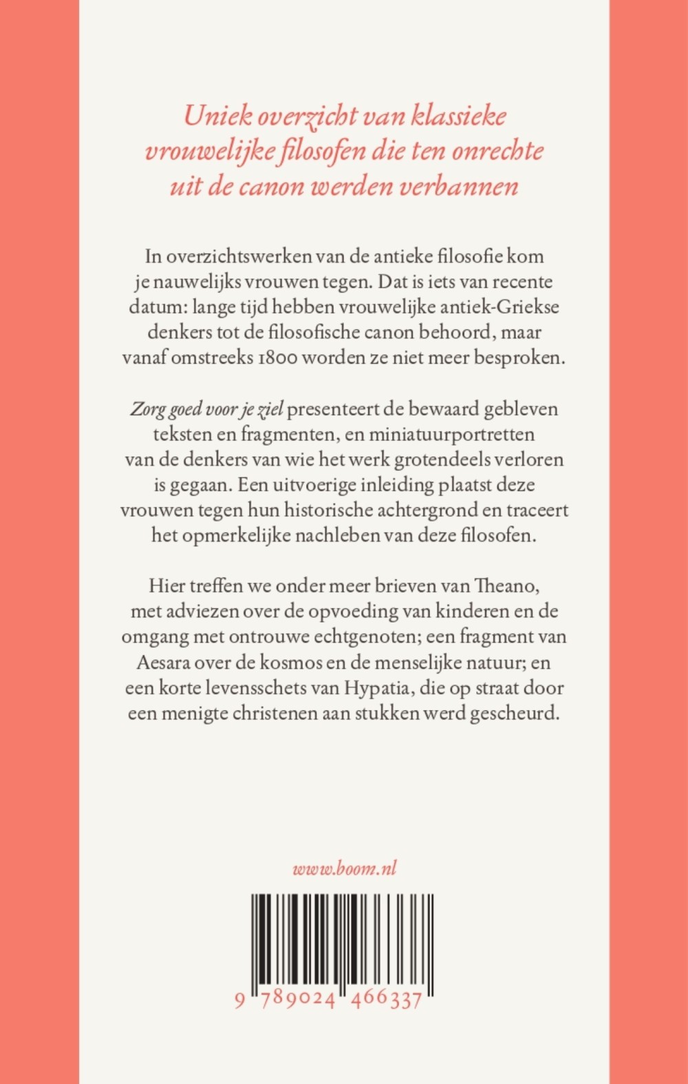 Zorg goed voor je ziel