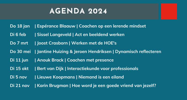 Agenda Thema café 2024